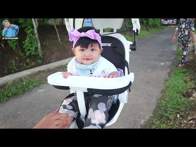 JALAN JALAN PAGI BAYI SI KECIL USIA 8 BULAN #3