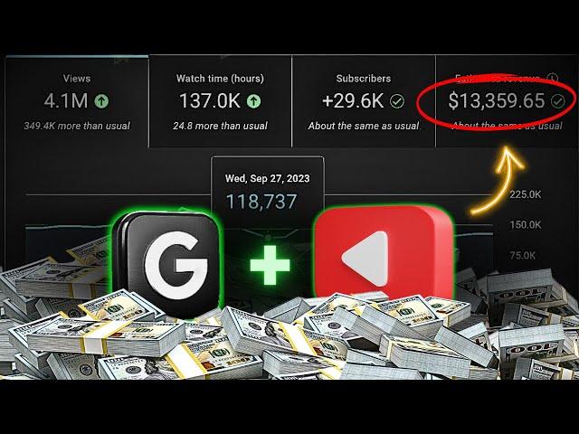 HOW I MADE $13,000 With Google Trend and YouTube (YouTube Automation)