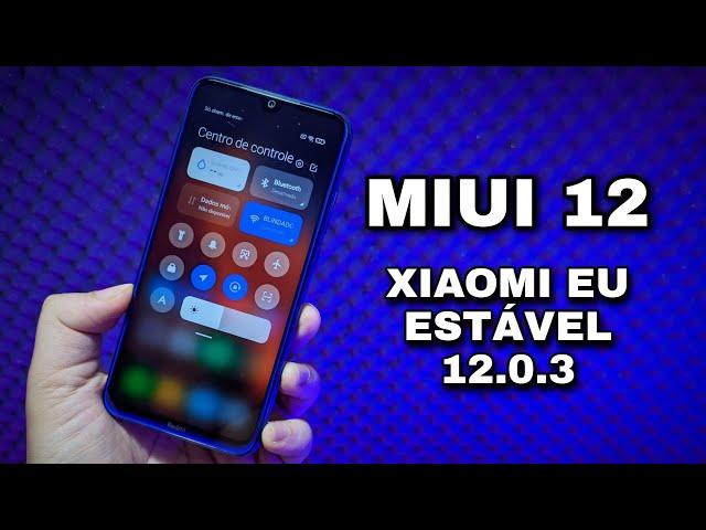 REDMI NOTE 8 - MIUI 12 - EU ROM ESTÁVEL 12.0.3 - BOOM 