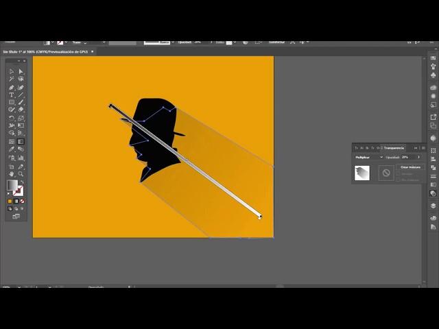 Manera FÁCIL de crear sombras largas en Illustrator CC // 2017.