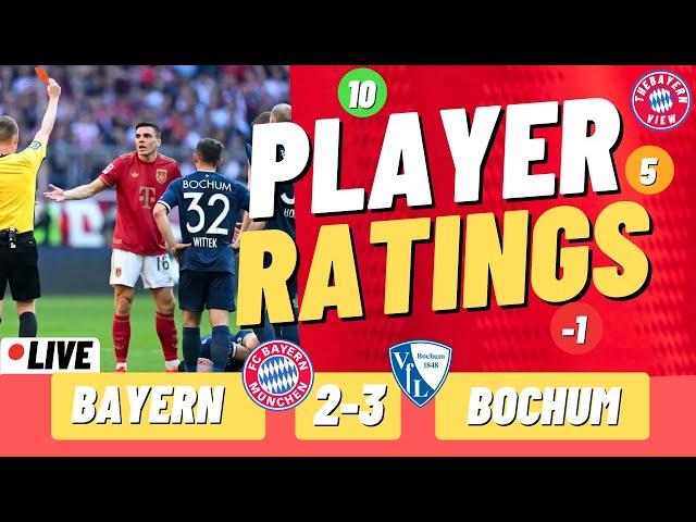 Bayern Munich 2-3 VfL Bochum Live Player Ratings