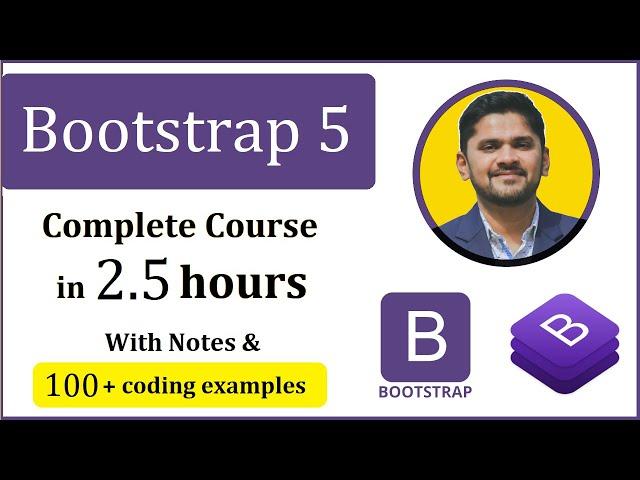 Learn Bootstrap 5 From Scratch With Amit Thinks!