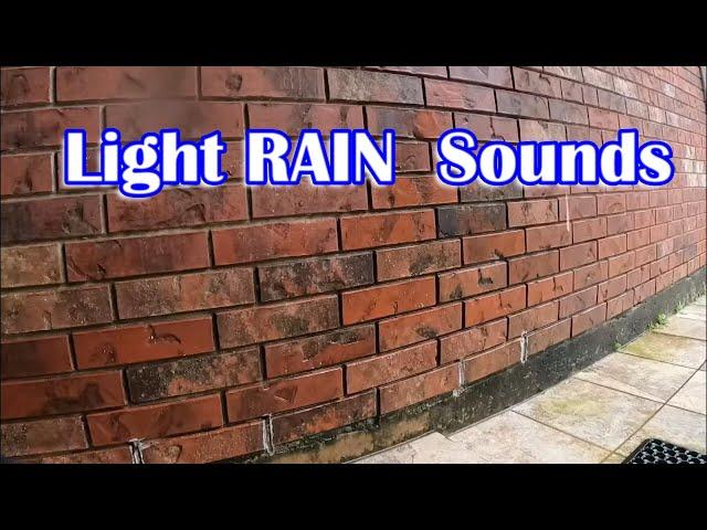  11 hrs Rain in Tiles Sounds ASMR for Sleeping and Study Better Quality