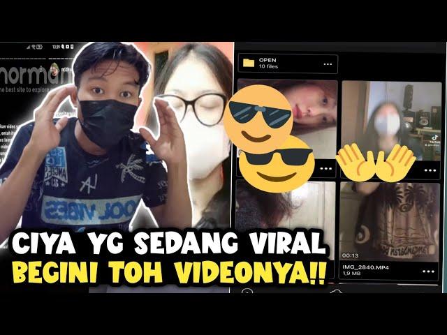 VIDEO CIYA YANG SEDANG VIRAL !! VIDEO CIYA YG LAGI VIRAL !! BEGINI PENJELASAN DAN KLARIFIKASINYA