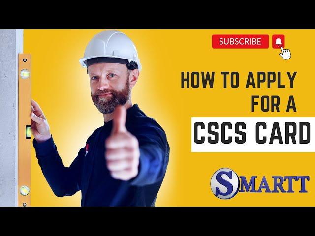 How to apply for a CSCS card (online)