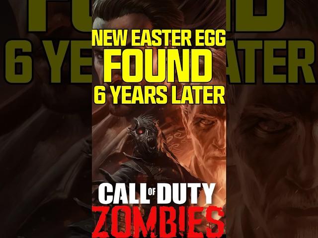 NEW Call of Duty Zombies Easter Egg FOUND 6 YEARS LATER...