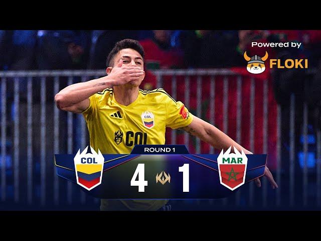 Colombia VS Morocco | Full Match Round 1 Day 2 (4-1)