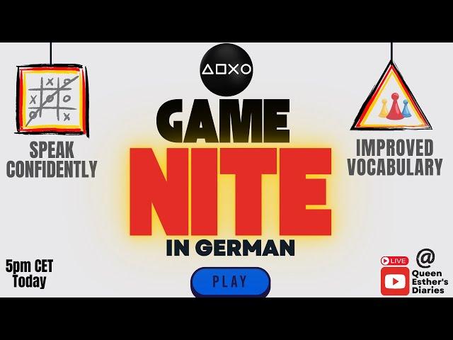 Press Play and Learn German Language!