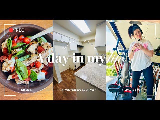  Single Mom of 3 day in the life / apartment search / workout with me / work routine