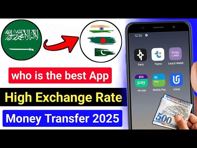 Best App For international Money Transfer in KSA | High Exchange Rate Apps in Saudi Arabia 2025