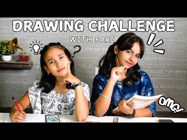 Drawing Challenge With Pari |#learnwithpriyanshi #learnwithpari