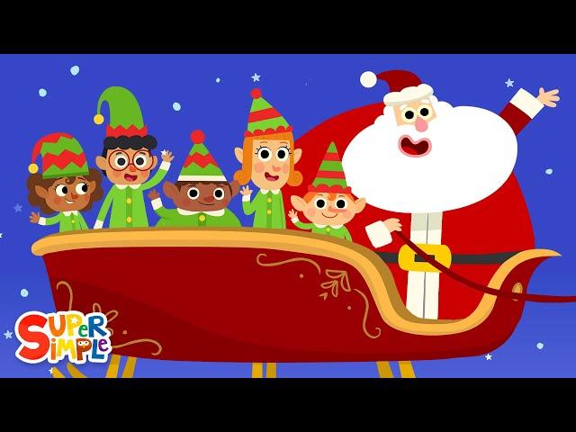 Five Little Elves | Christmas Song For Kids | Super Simple Songs