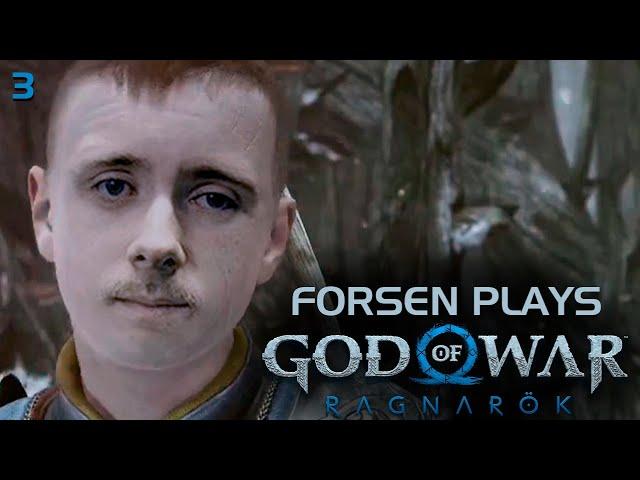 Forsen is literally boi. God of War: Ragnarök (3)