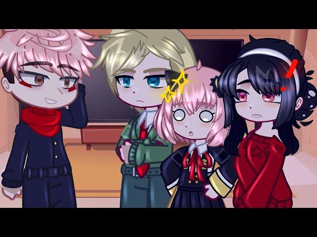 Spy x Family React To Itadori As Anya's Brother || Gacha React