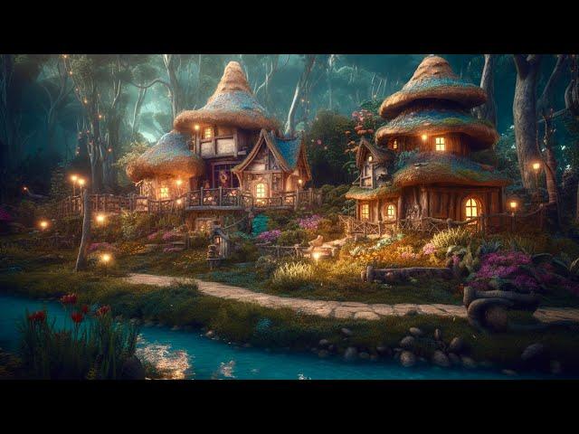 Magical Fairy Village - Music & Ambience ‍️