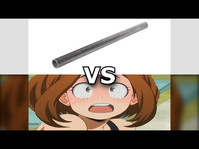 Metal Pipe vs Anime