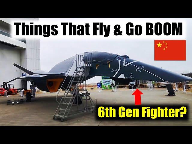 Zhuhai Airshow 2024 is Spectacular: China's Stealth Fighters & Hypersonic Weapons