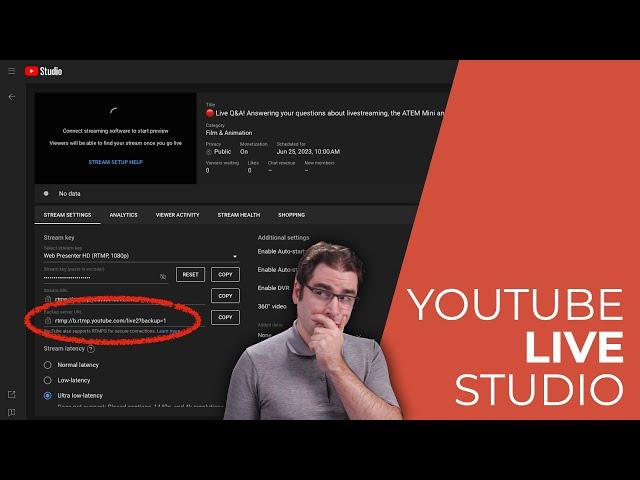 Everything you ever wanted to know about YouTube Live Studio