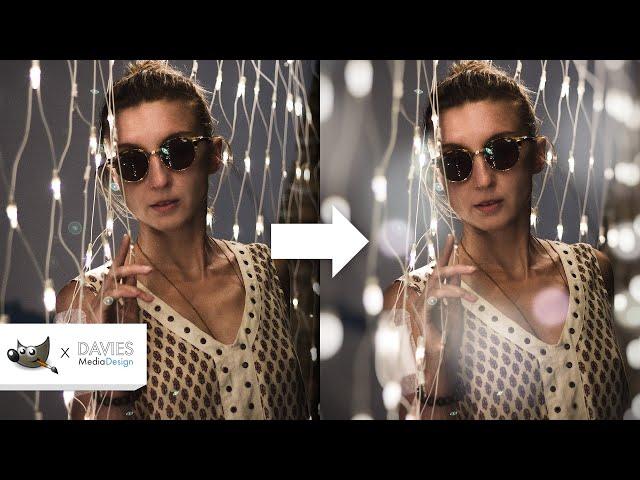 How to Create a Bokeh Effect in GIMP | GIMP Lighting Effects Tutorial