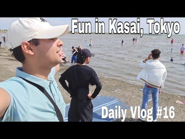 Fun Vlog || Out in Kasai, Tokyo || Beach in Summer || Ranjan Cndl