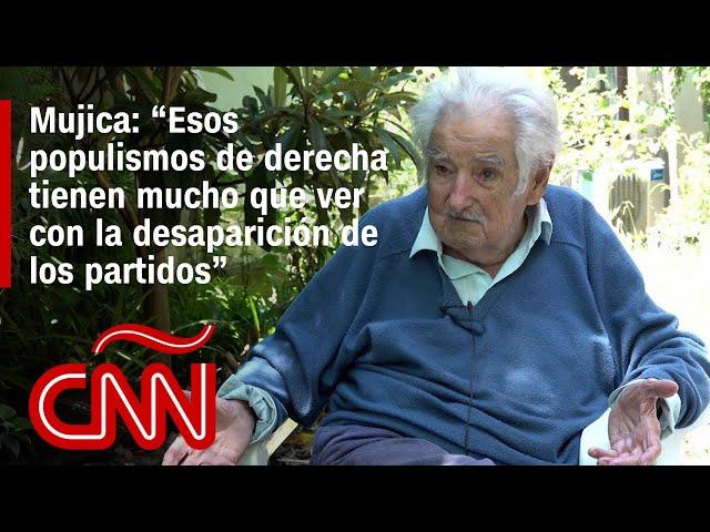 Pepe Mujica habla con CNN sobre los populismos de derecha, la existencia de Dios y de su muerte