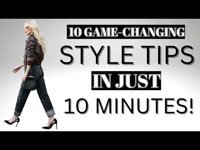 Look Fabulous In 10 Minutes: 10 Game-Changing Style Tips For Women Over 40!