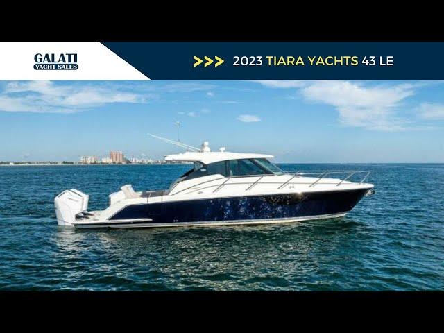 2023 Tiara Yachts 43 LE Yacht For Sale "Seacrest"