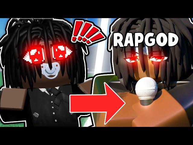 Pretending to be a BABY... Then Dropping BARS (Roblox Voice Chat)