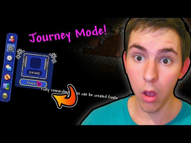 Creative Mode In Terraria!?!?! - Terraria 1.4 Journey Mode!!