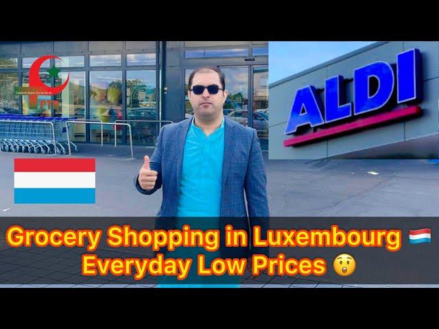 Grocery Shopping in Luxembourg  | Aldi Supermarket Prices, Review | Everyday Low Prices | Vlog