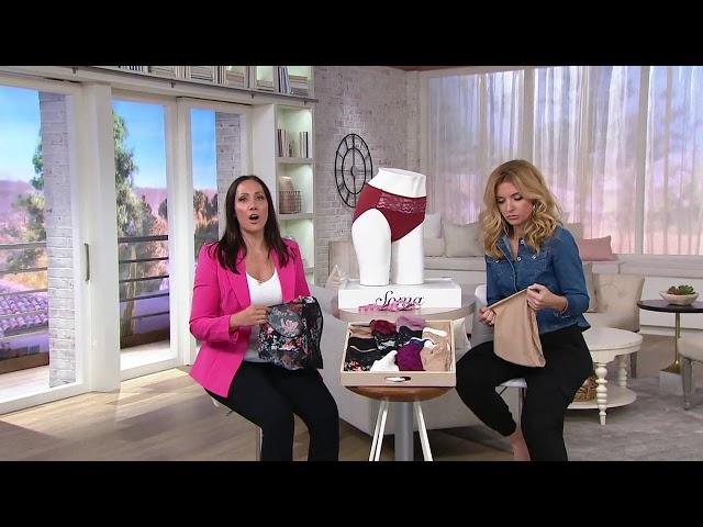 Soma Vanishing Edge Microfiber Panties Set of 5 on QVC