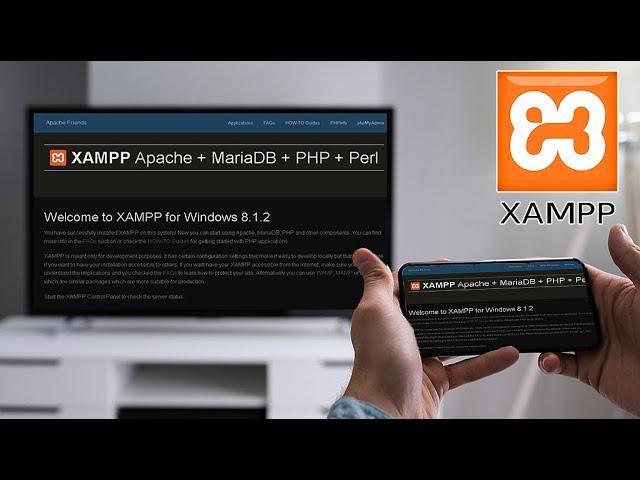 Connect XAMPP to phone (XAMPP Tutorial)