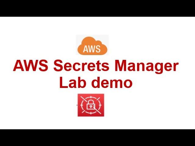 AWS Secrets Manager Lab Demo (#aws #rds #mysql #secrets #vpc #awsarchitecture )