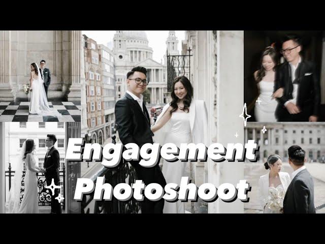 OUR LONDON PREWEDDING PHOTOSHOOT Behind the Scenes w Soulfie Photography | WEDDING SERIES | idaaaaxx