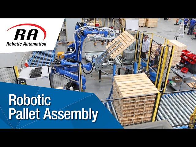 Robotic Wooden Pallet Assembly System