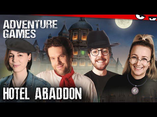 Spukt es im Hotel Abaddon? Adventure Game mit Florentin, Marah, Andreas & Johanna