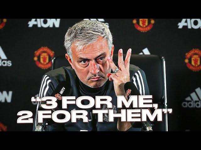 Mourinho's Top 12 Press Conference Punchlines