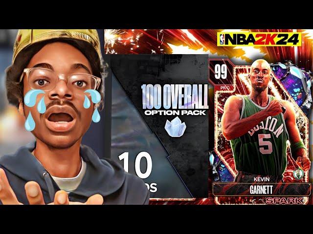 *FREE* KEVIN GARNETT LEAK MAKES ME REGRET MY 100 OVERALL OPTION PACK PICK IN NBA2k24 MyTeam