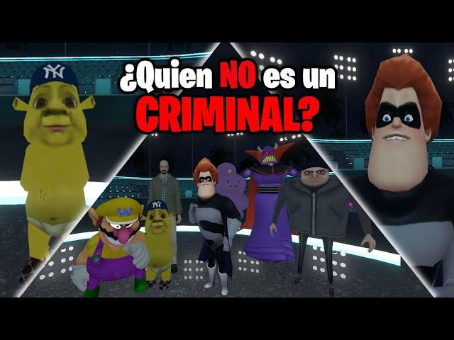 6 CRIMINALES vs 1 INOCENTE en REALIDAD VIRTUAL | VrChat