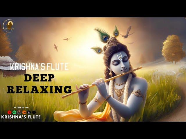 Krishna Flute || Deep Relaxing Music , Sleep Music , Meditation Music, Study, Calming Music