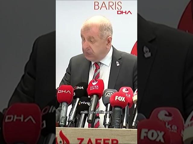 Ümit Özdağ: Vatandaşlık alan sığınmacılar seçimin kaderini belirlemişlerdir