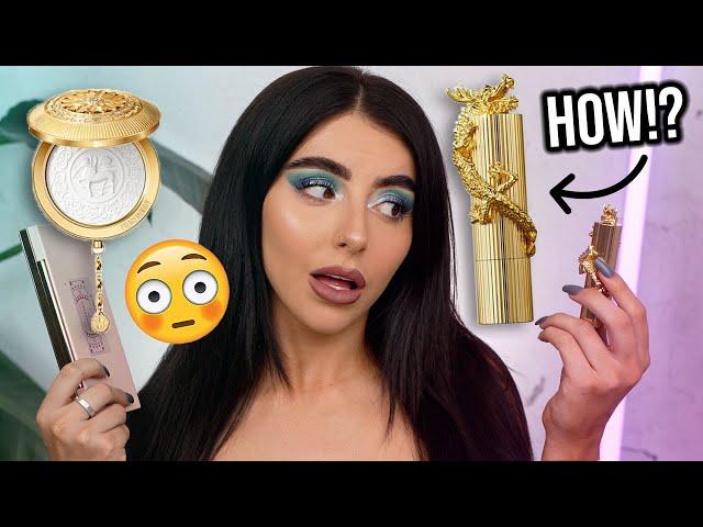 The most BEAUTIFUL makeup ever!? WTF!? Testing ZEESEA ad