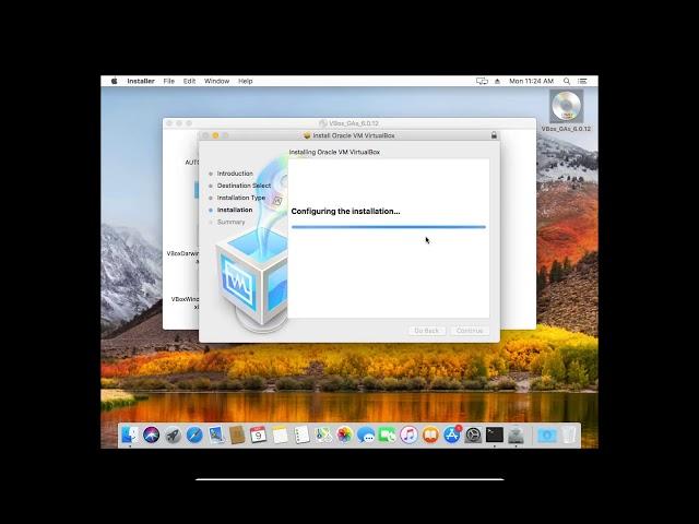 HighSierra10.13 VirtualBox and Installing Guest Additions