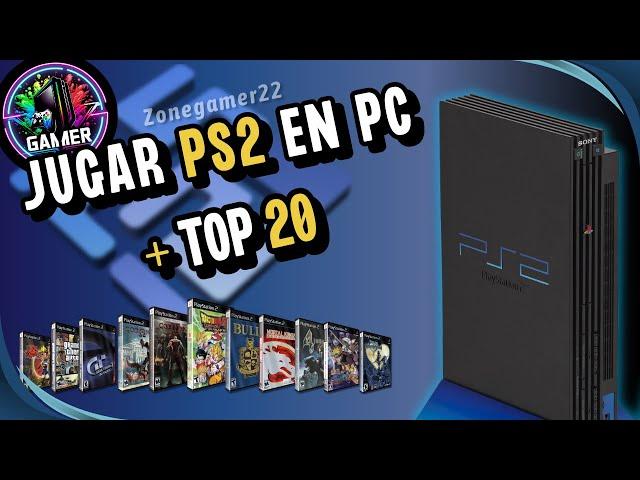 Emulador de PS2 en tu PC️Como Instalar y Configurar PCSX2 ️Con un Pack del Top 20 Juegos️2024️