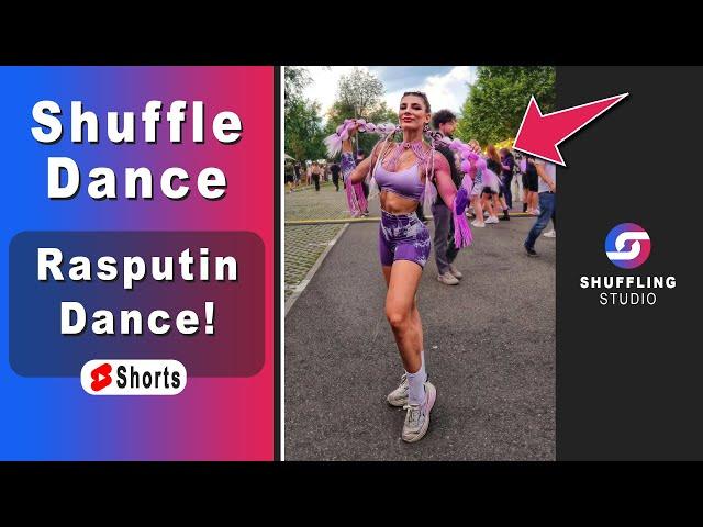 Ra Ra Rasputin Dance  Best Shuffle Dance Short 2023 on Rasputin Boney M Remix with AnaGum