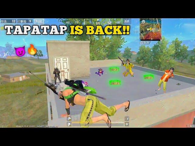 TAPATAP iS BACK!!| NEW 5 CLAW MONTAGE | BGMI LITE PUBG MOBILE LITE