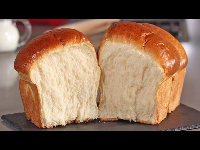 Soft Japanese Hokkaido Milk Bread | Tangzhong Method | How Tasty Channel