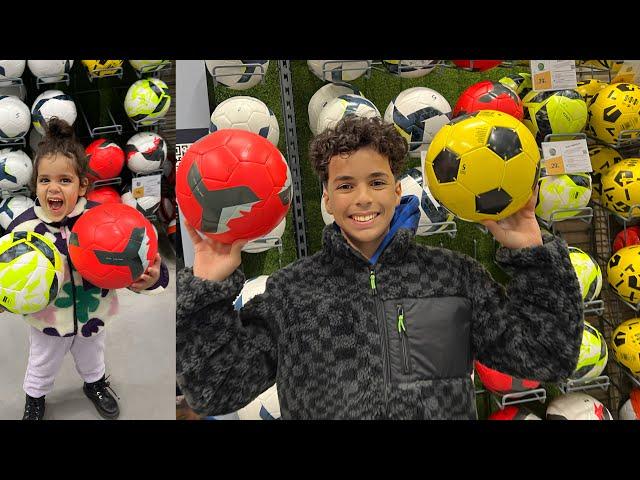 VLOG : L’équipement de foot pour Sami