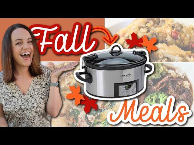 3 Cozy FALL Crockpot Dinners! Winner Dinners 174