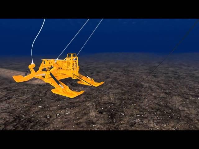 Installation Animation - Undersea Fiber Optic Cable